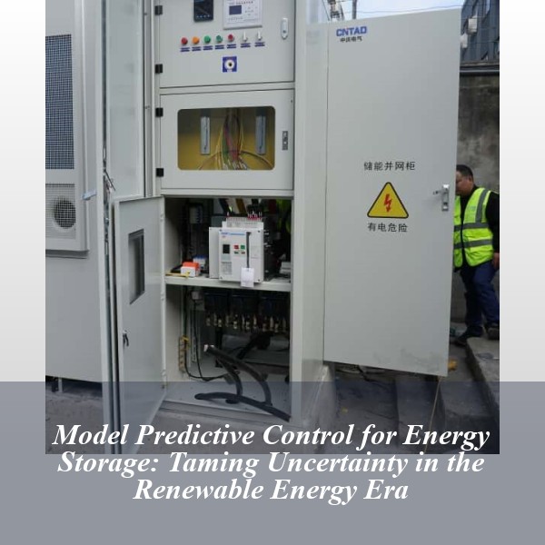 Model Predictive Control for Energy Storage: Taming Uncertainty in the Renewable Energy Era